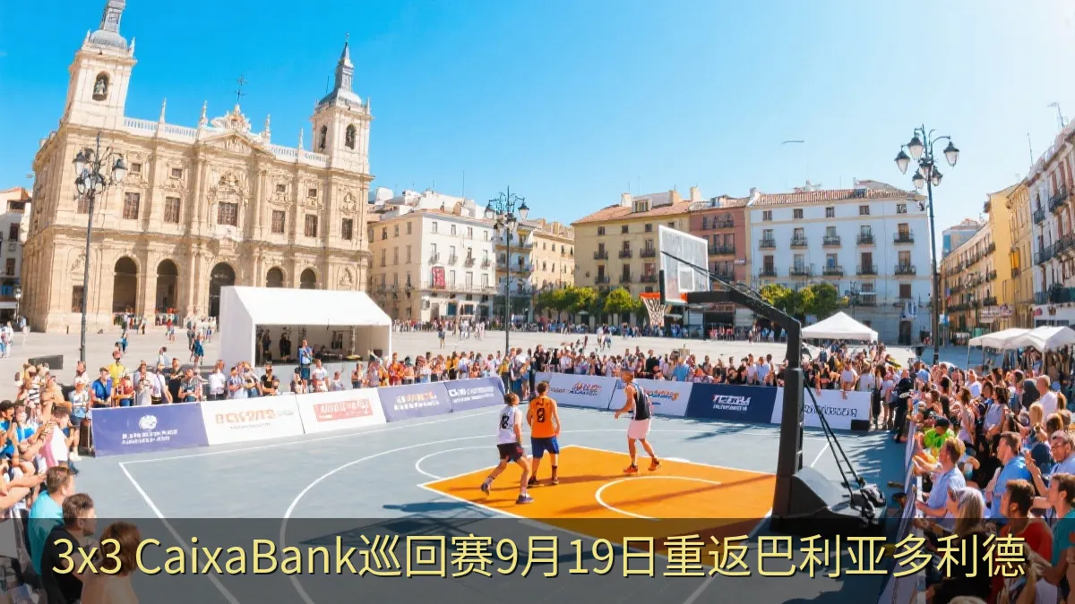 3x3 CaixaBank巡回赛9月19日重返巴利亚多利德